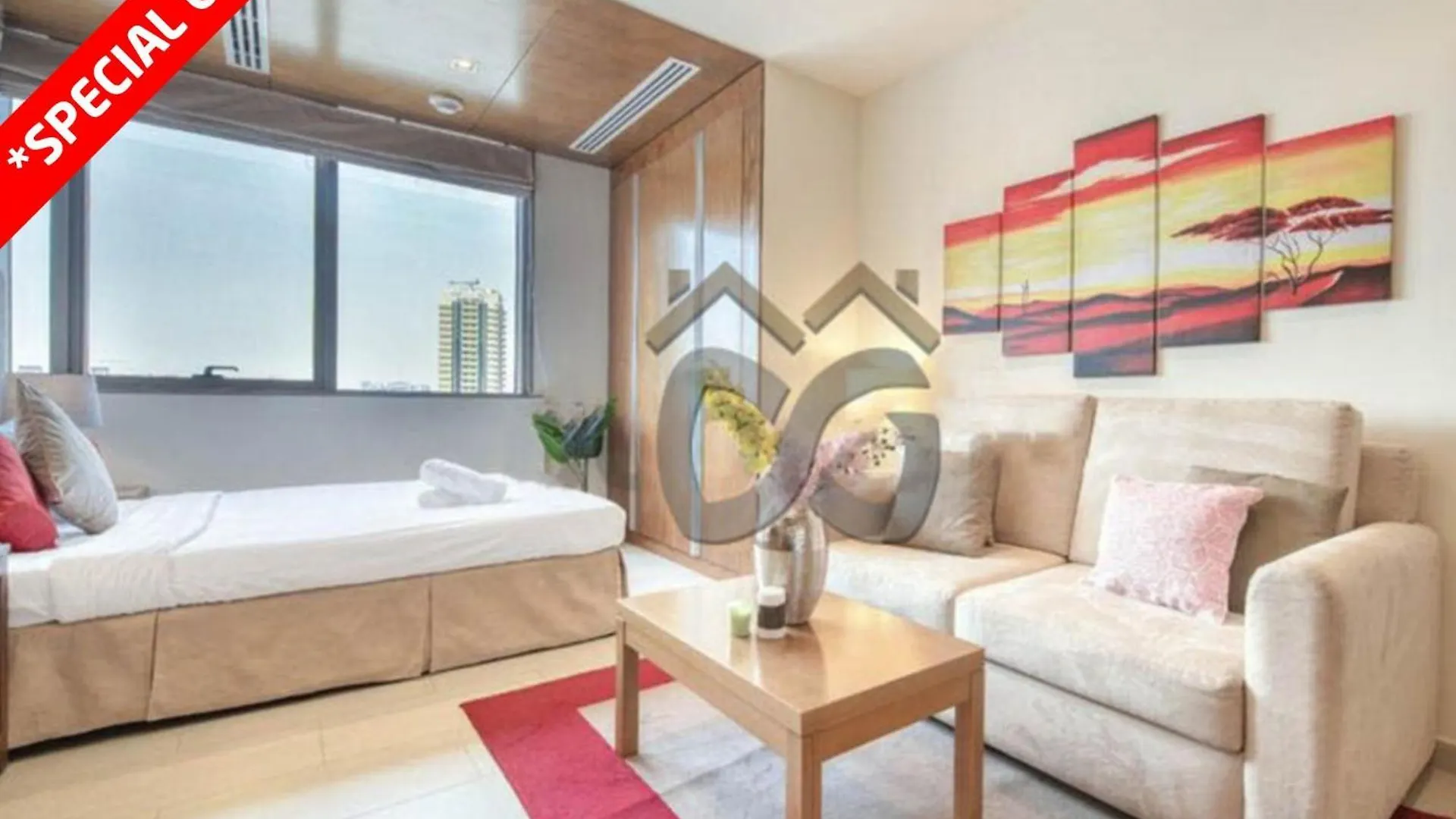 Restful Studio Apartment In Dubai Sports City